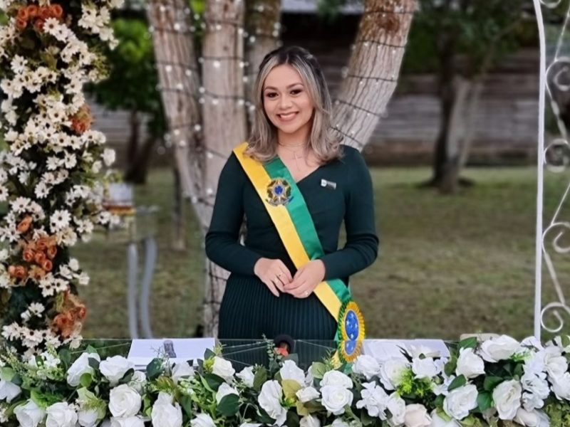 Celebrante e Juíza de paz